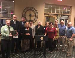 Bucks Mont Chamber of Commerce Night of Appreciation for Senator Greenleaf